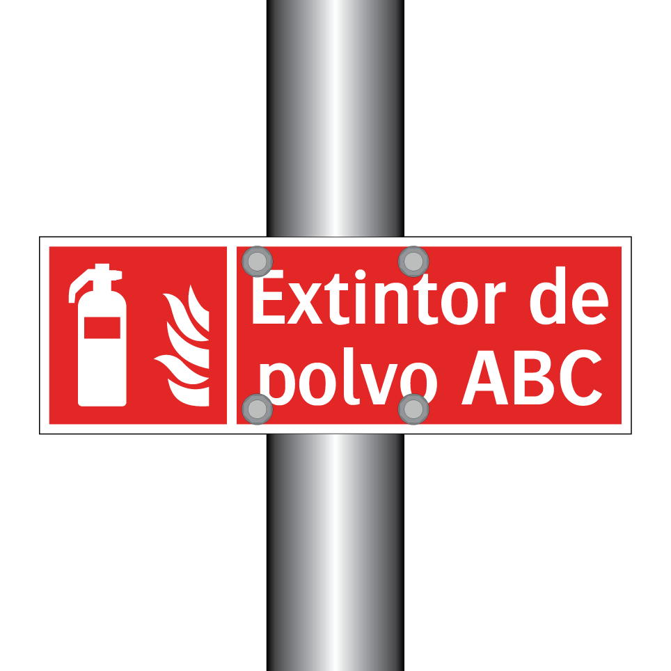 Extintor de polvo ABC