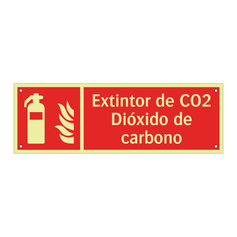 Extintor de CO2 Dióxido de carbono