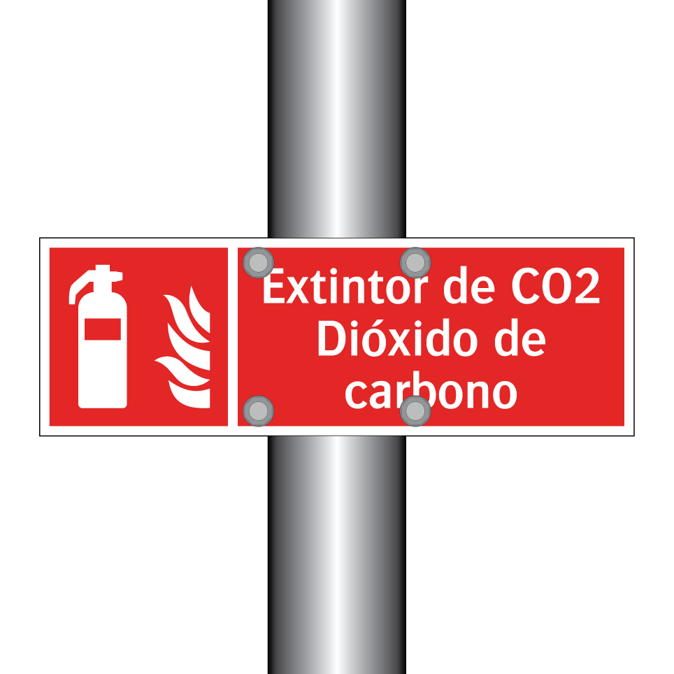 Extintor de CO2 Dióxido de carbono