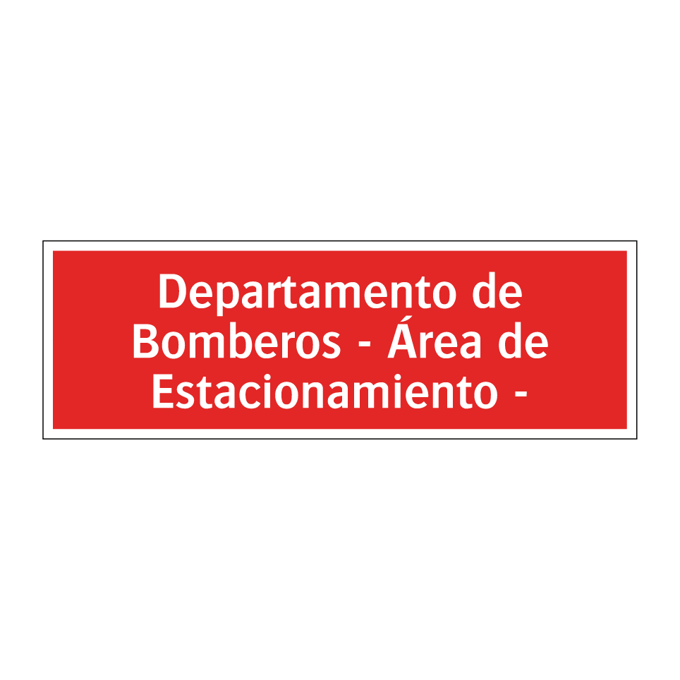Departamento de Bomberos - Área de Estacionamiento -