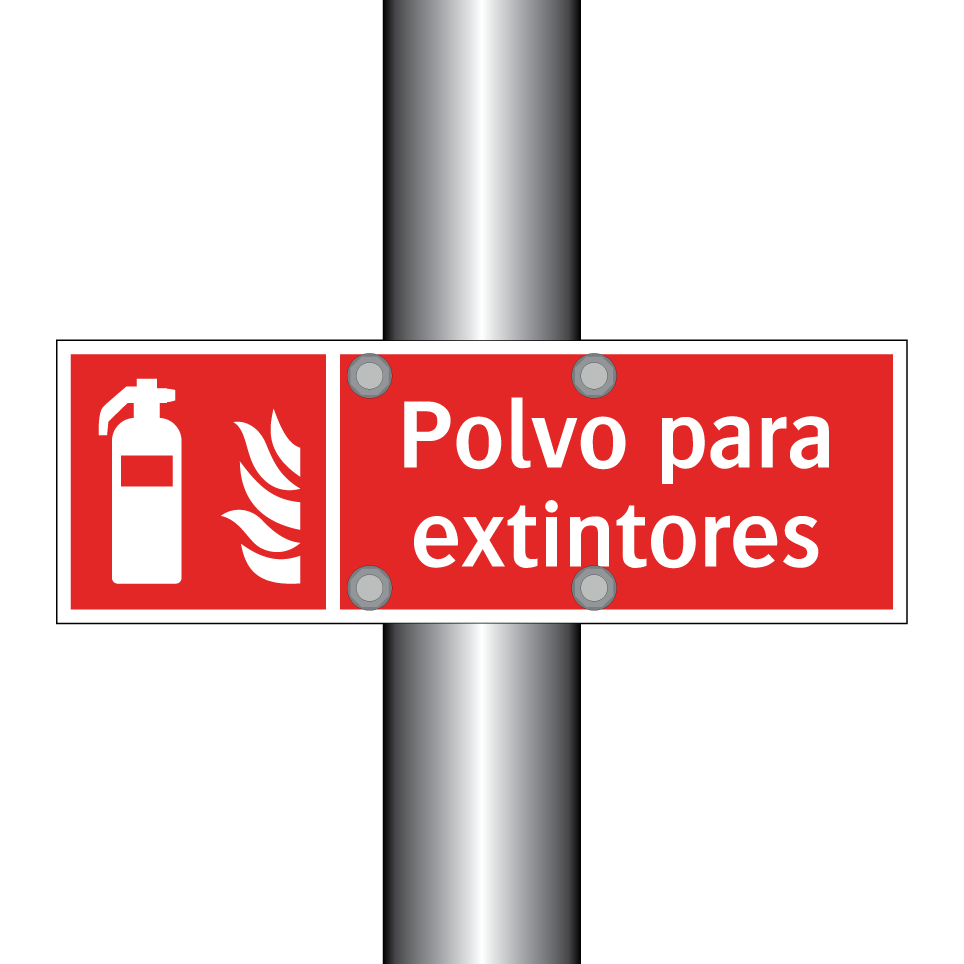Polvo para extintores