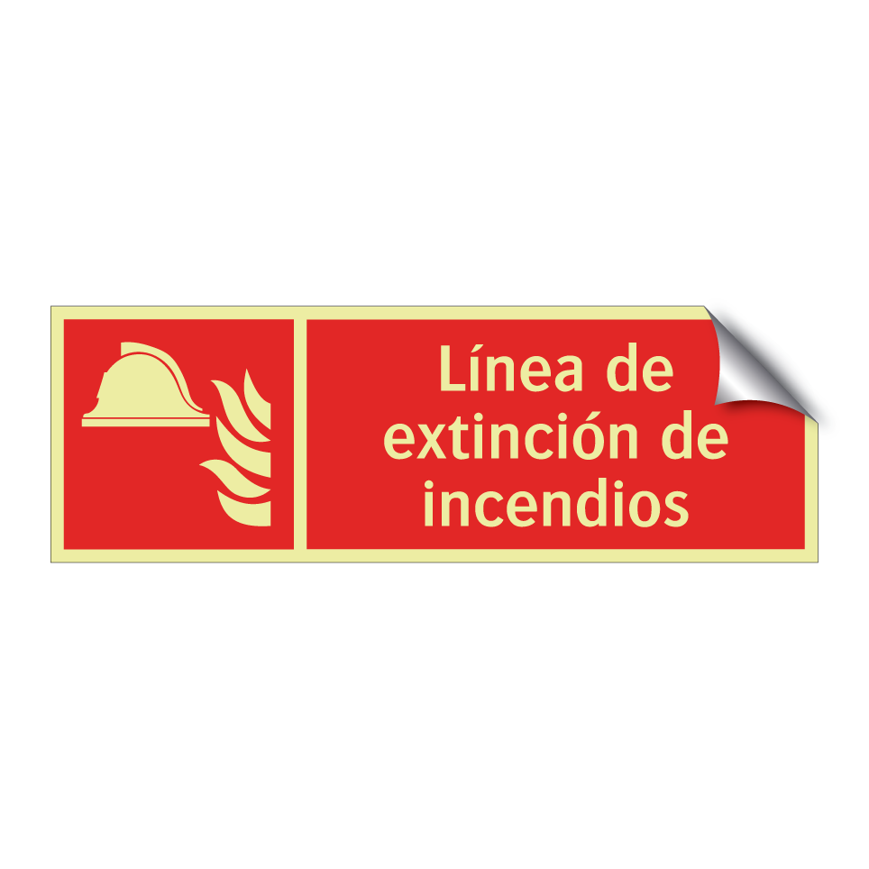 Línea de extinción de incendios
