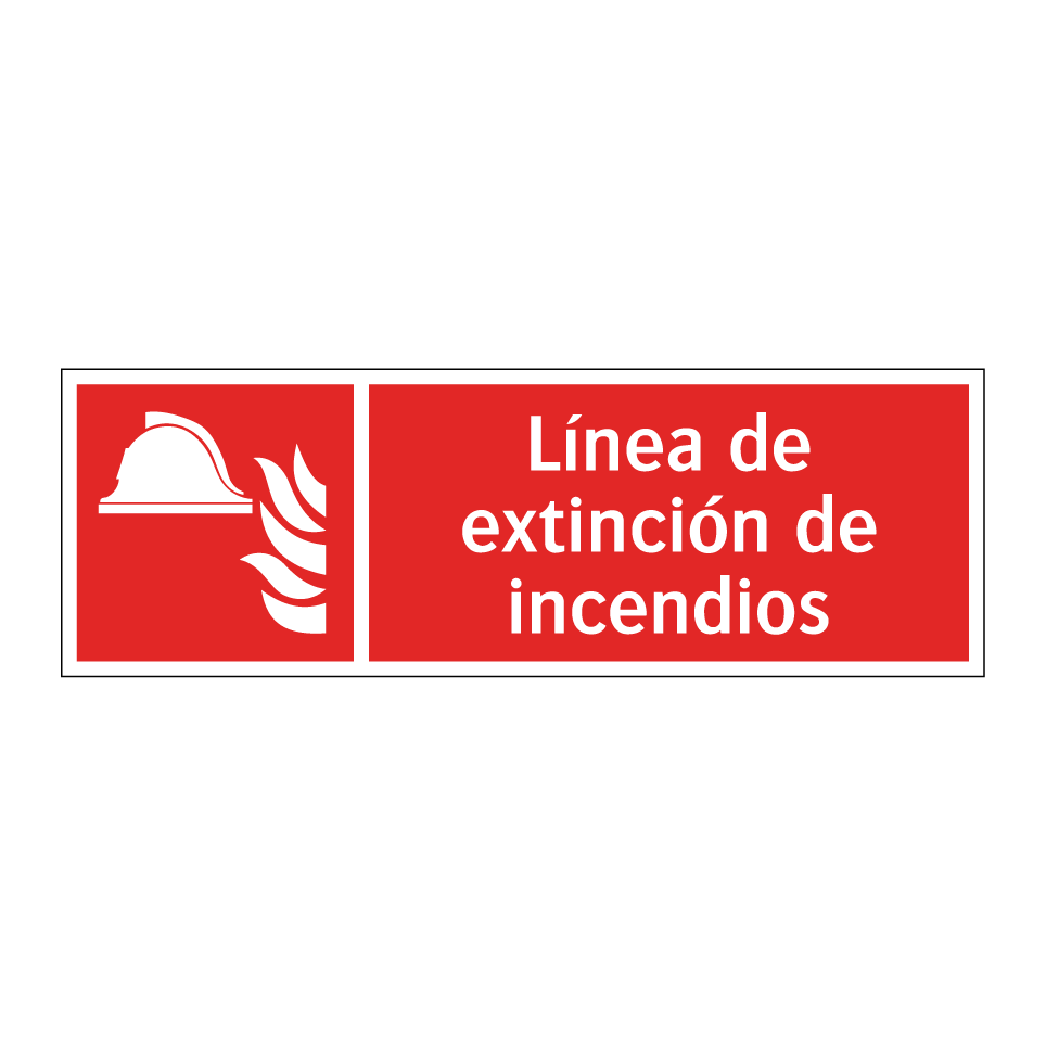 Línea de extinción de incendios