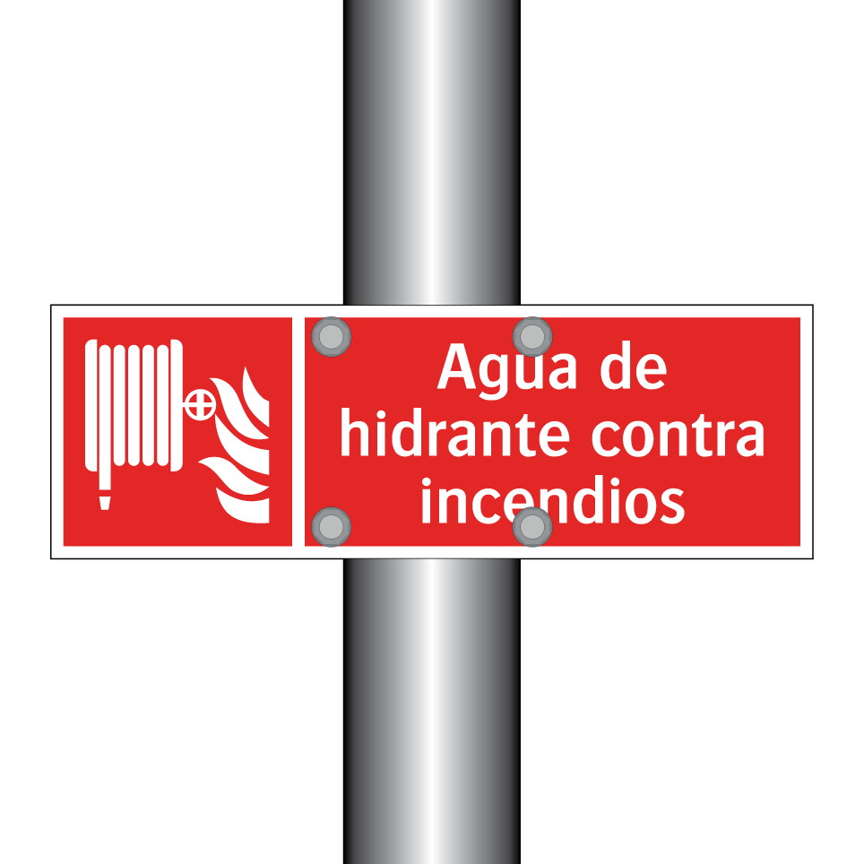 Agua de hidrante contra incendios