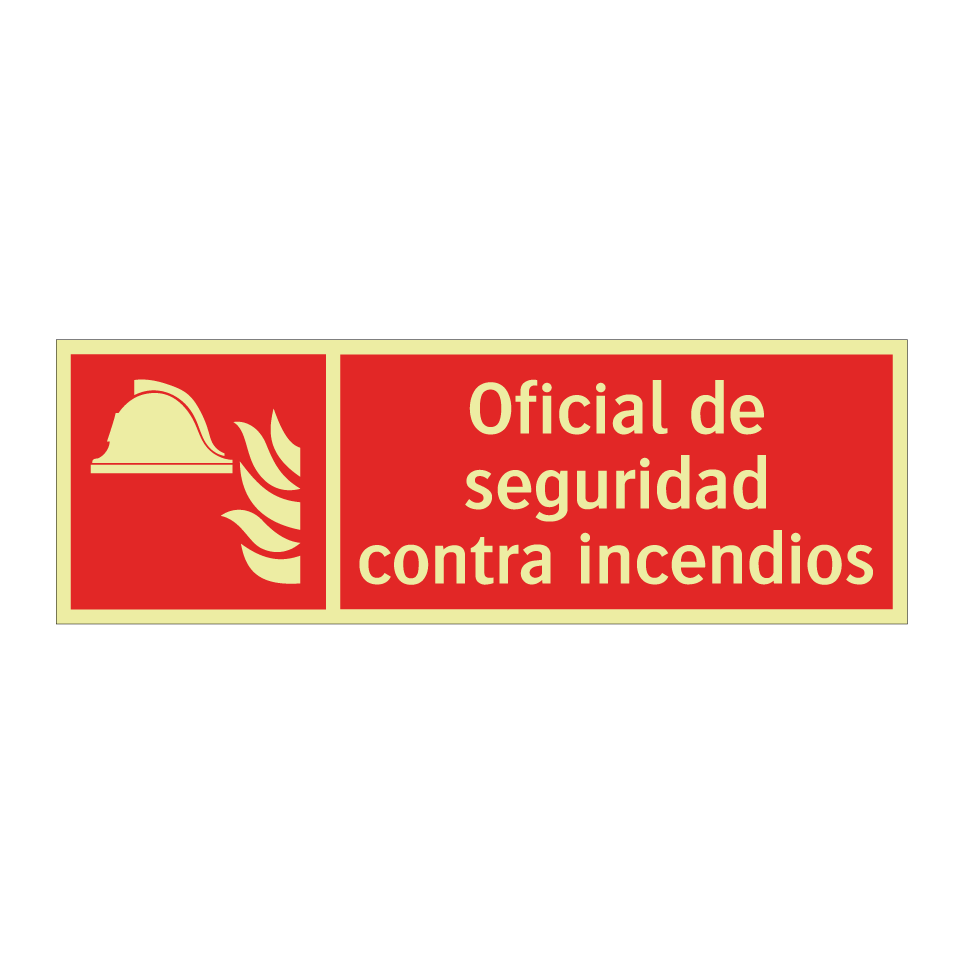 Oficial de seguridad contra incendios
