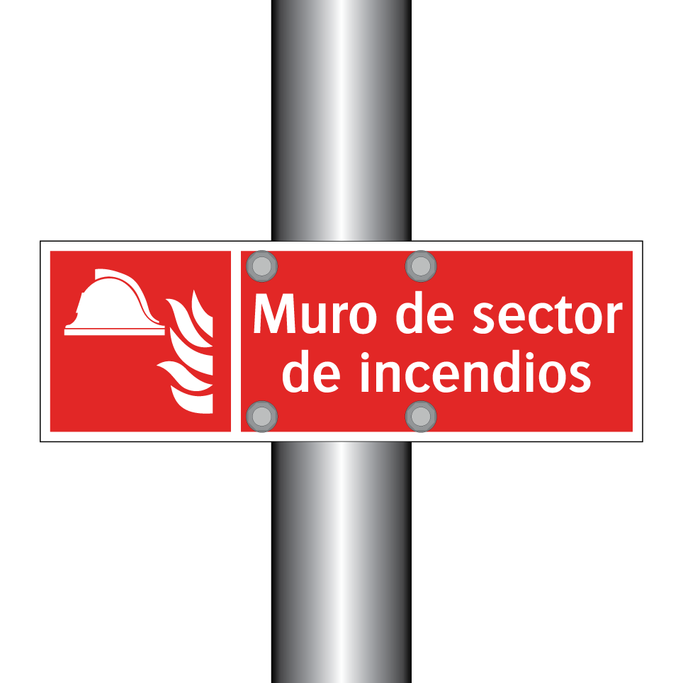 Muro de sector de incendios
