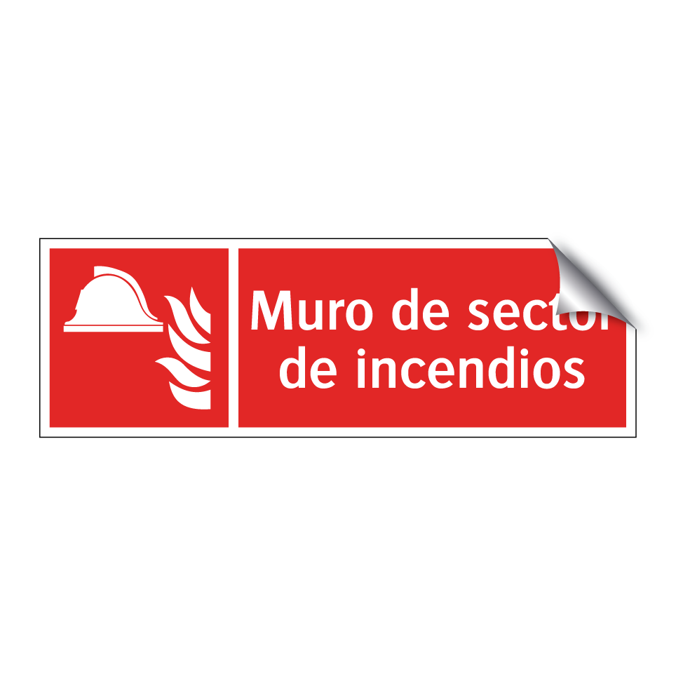 Muro de sector de incendios