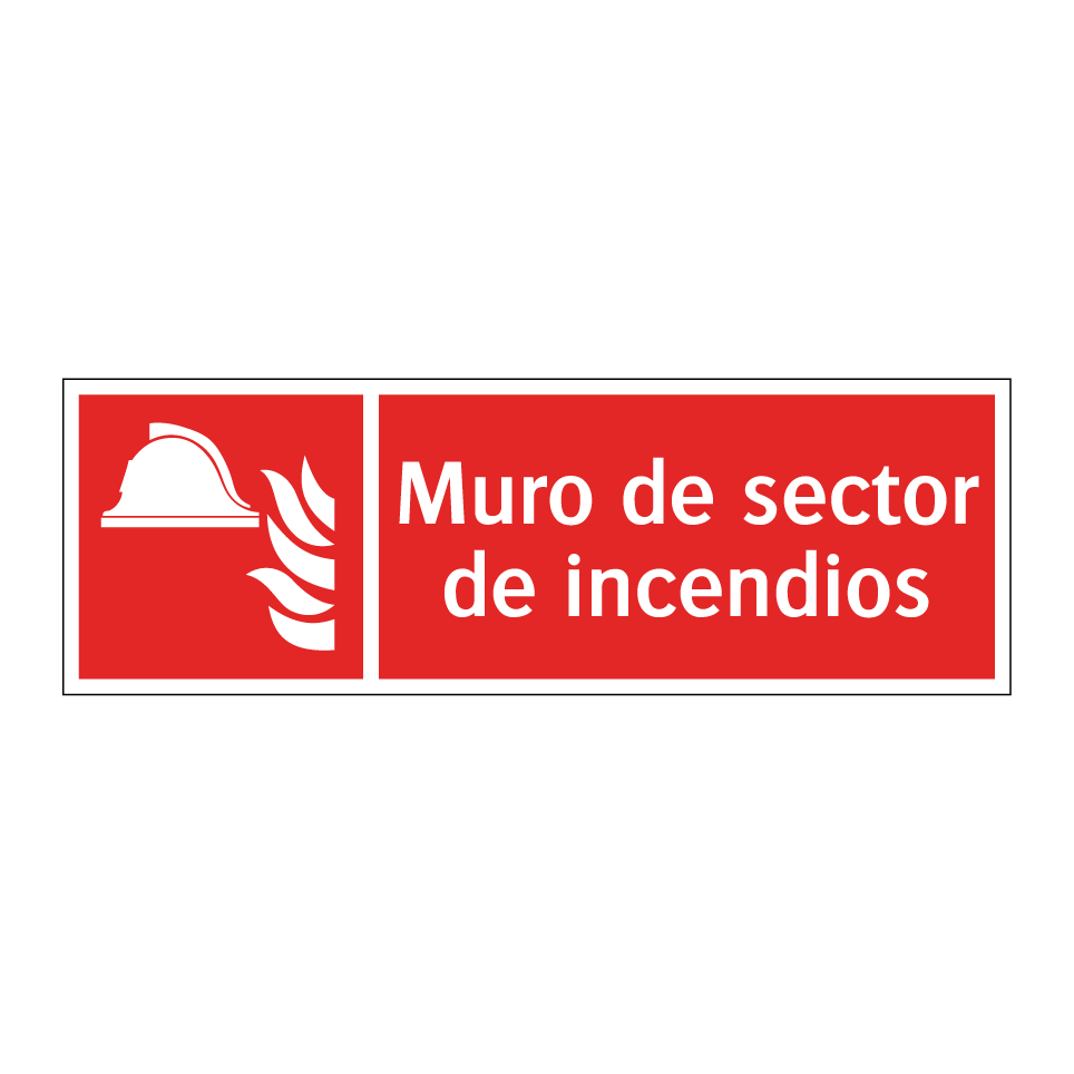 Muro de sector de incendios