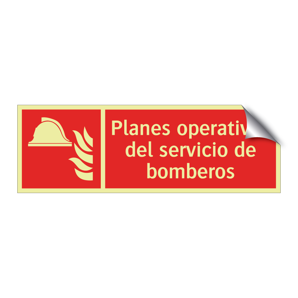 Planes operativos del servicio de bomberos