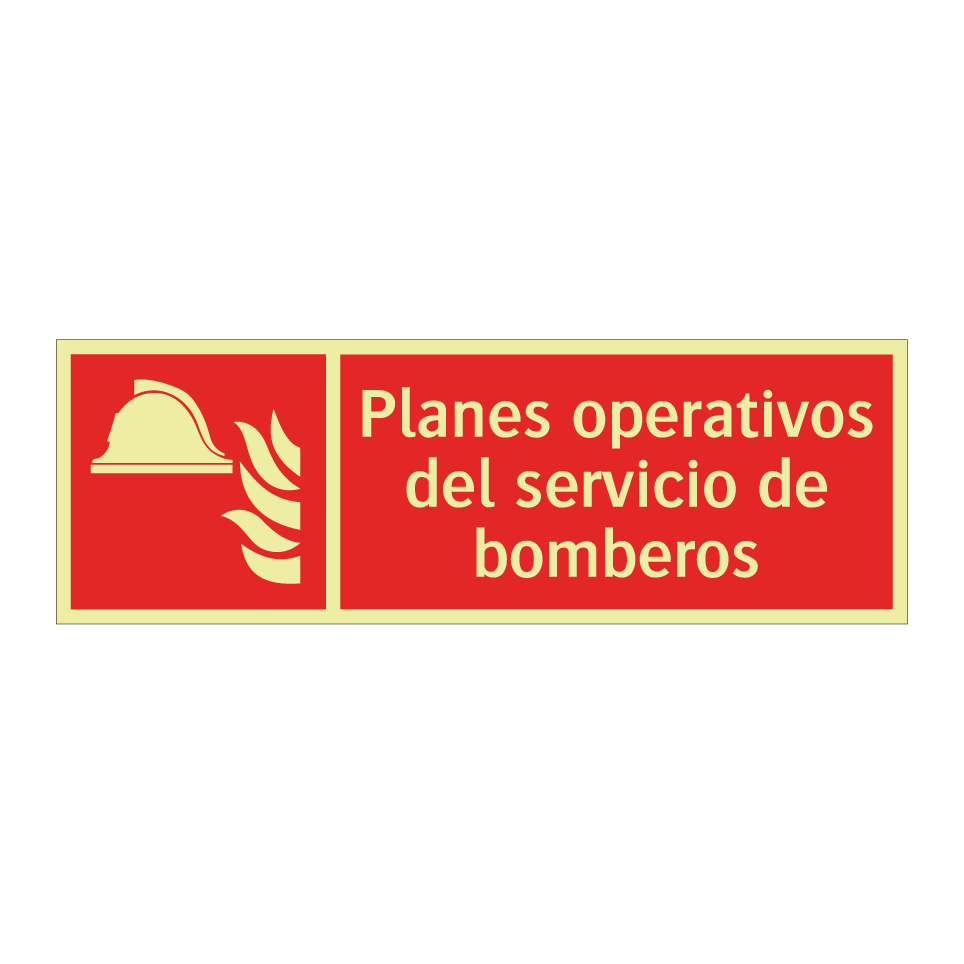 Planes operativos del servicio de bomberos