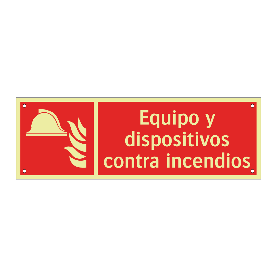 Equipo y dispositivos contra incendios