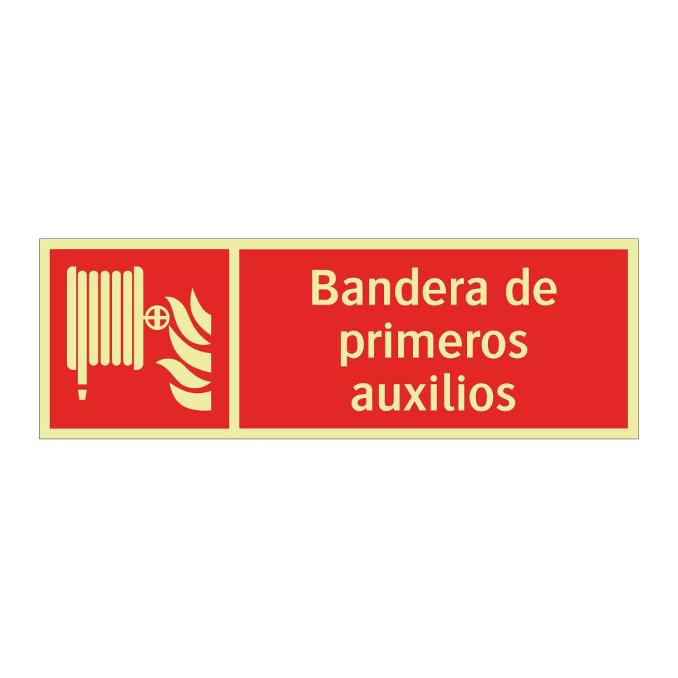Bandera de primeros auxilios