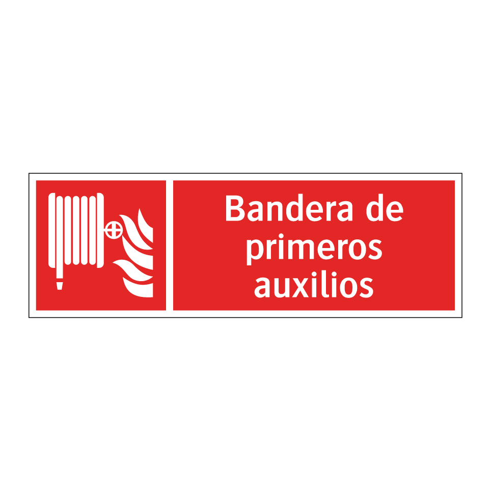 Bandera de primeros auxilios