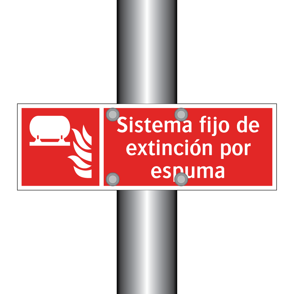 Sistema fijo de extinción por espuma