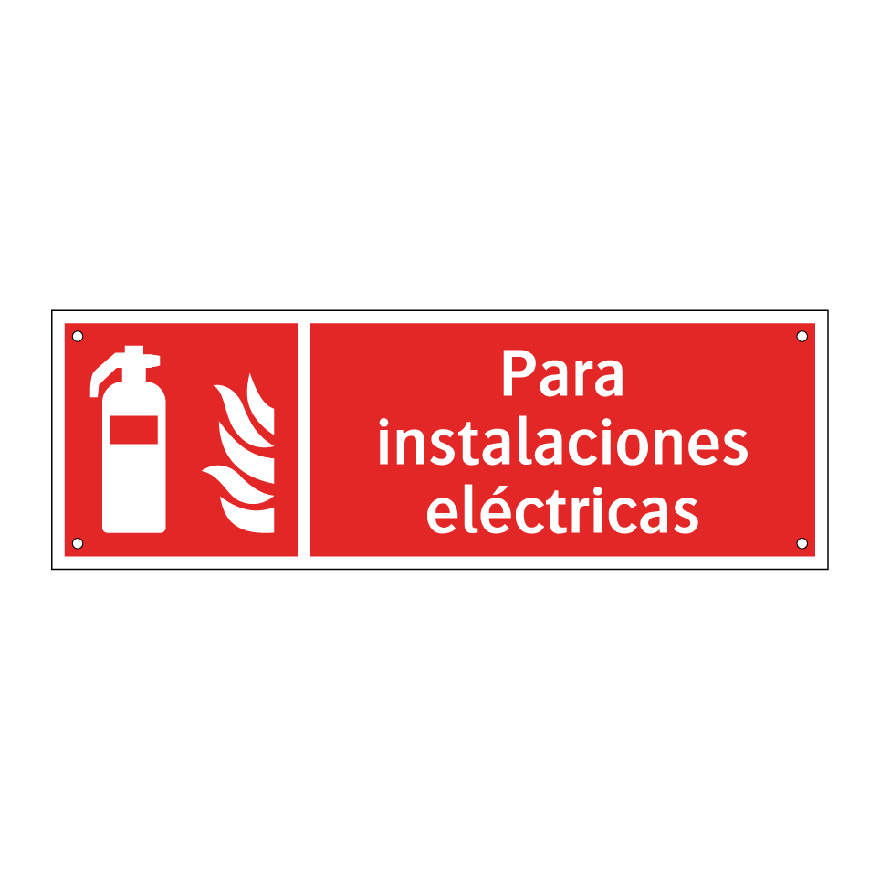 Para instalaciones eléctricas