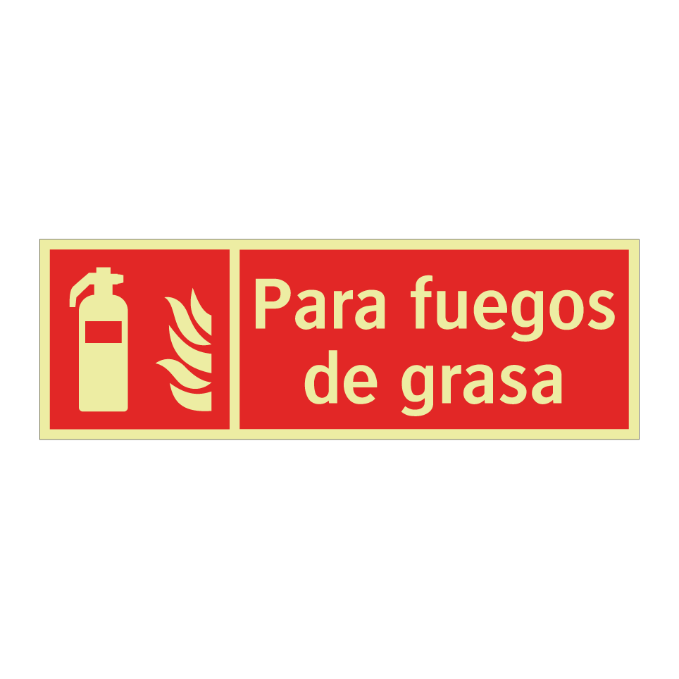 Para fuegos de grasa