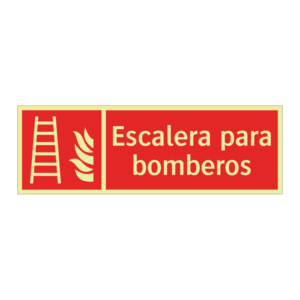 Escalera para bomberos