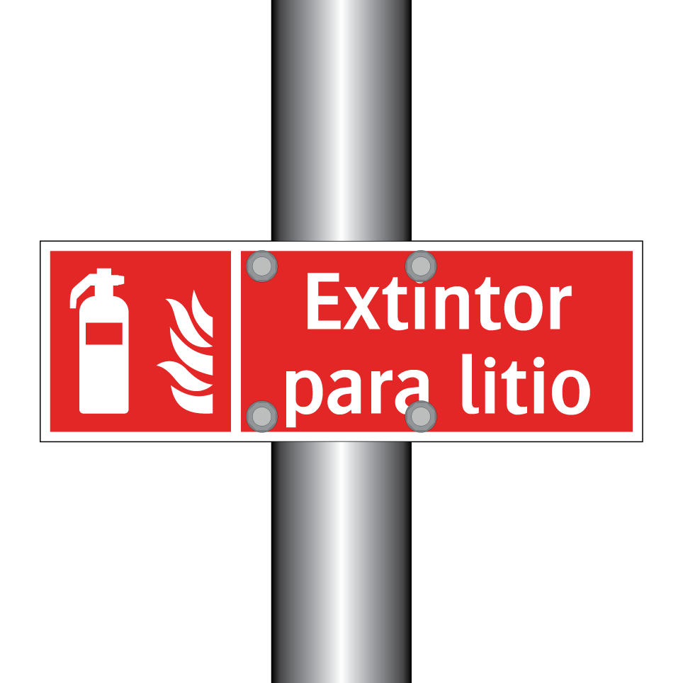 Extintor para litio