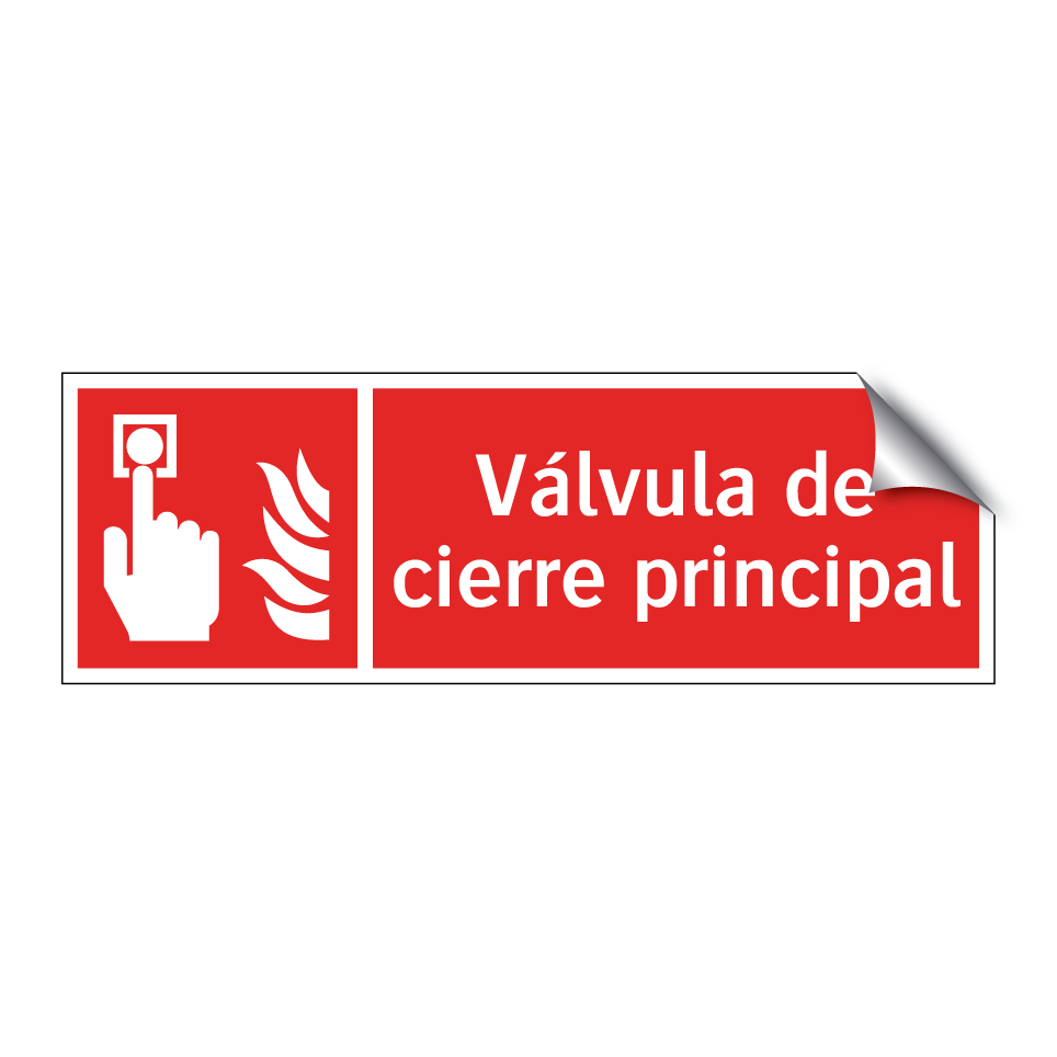 Válvula de cierre principal