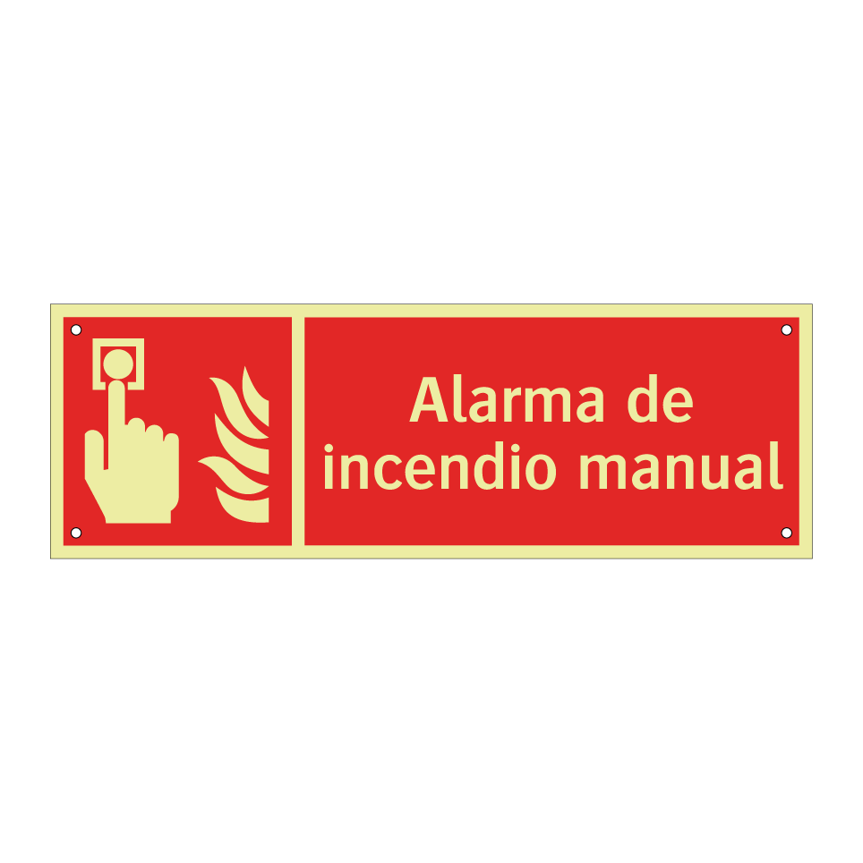 Alarma de incendio manual