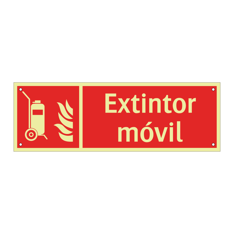 Extintor móvil