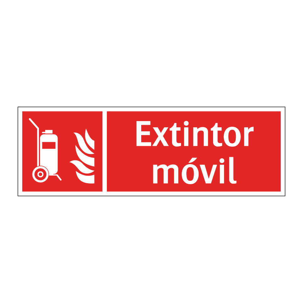 Extintor móvil