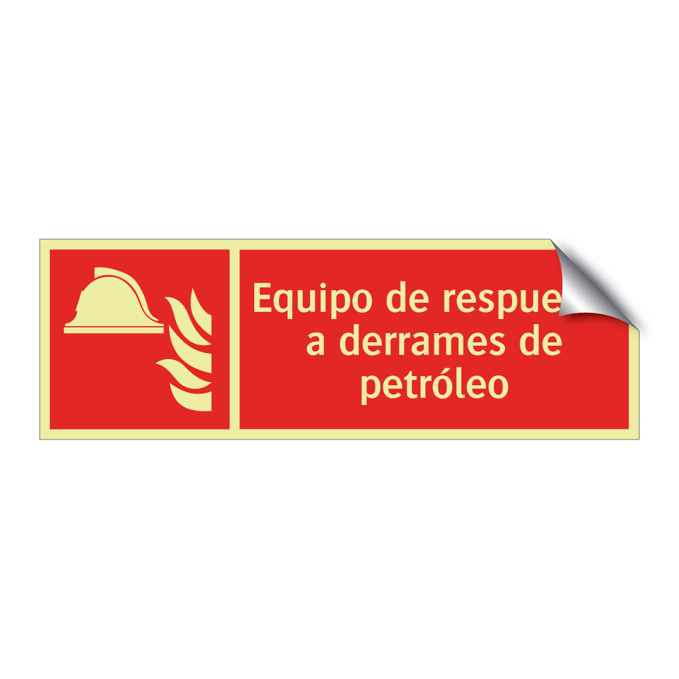 Equipo de respuesta a derrames de petróleo
