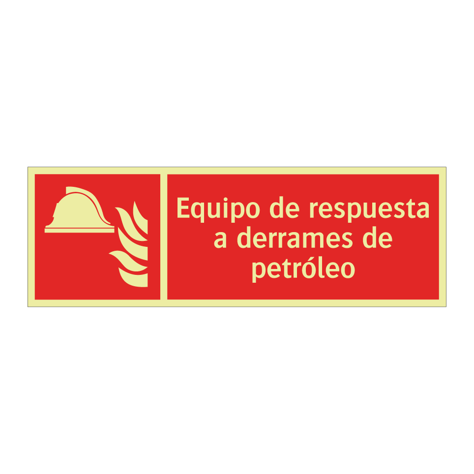 Equipo de respuesta a derrames de petróleo