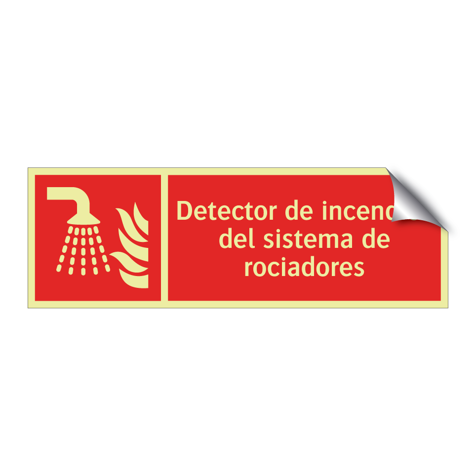 Detector de incendios del sistema de rociadores