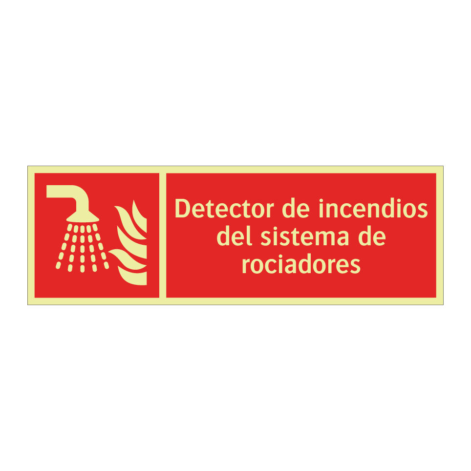 Detector de incendios del sistema de rociadores