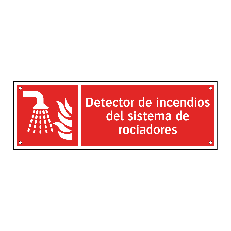 Detector de incendios del sistema de rociadores