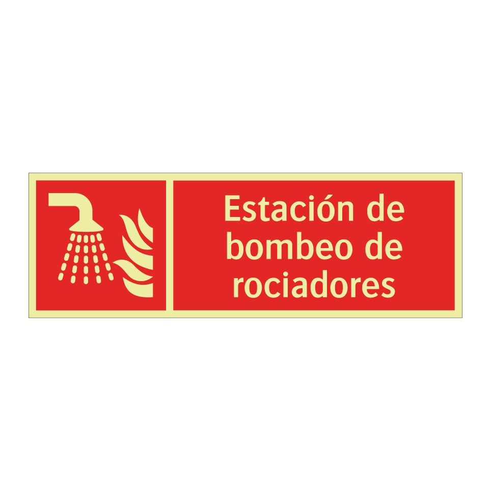 Estación de bombeo de rociadores