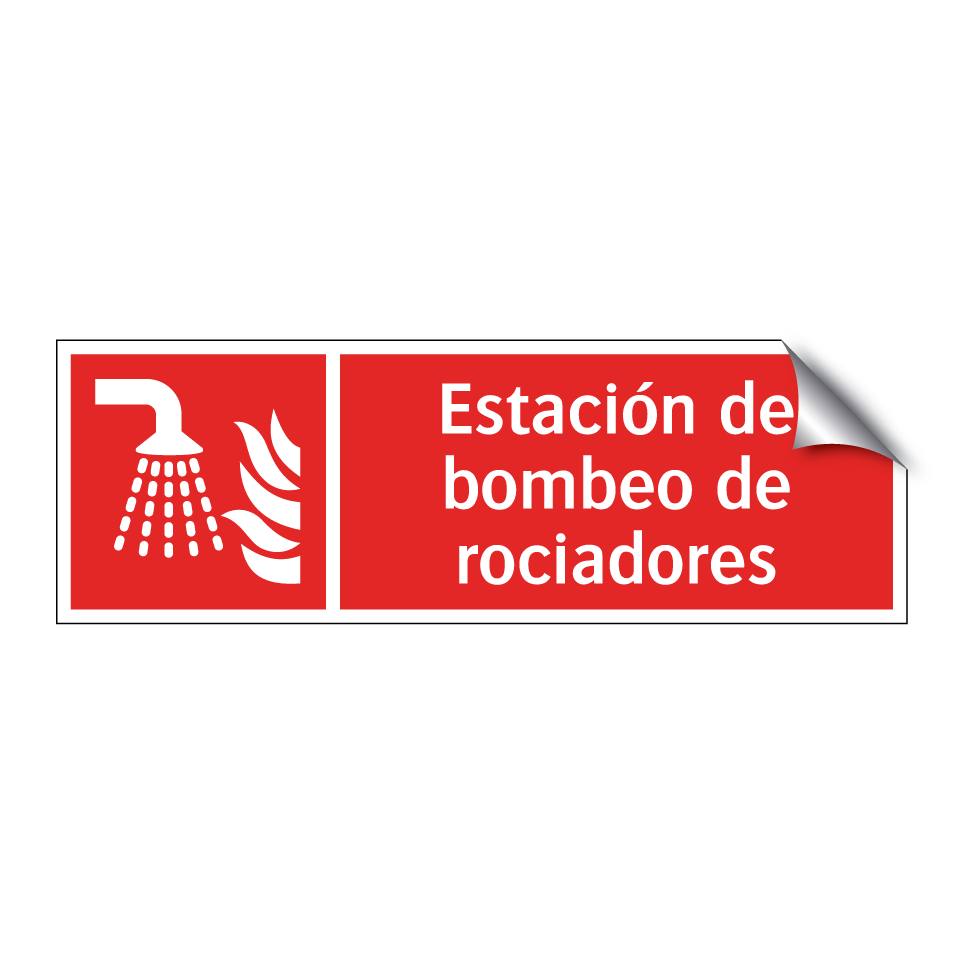 Estación de bombeo de rociadores