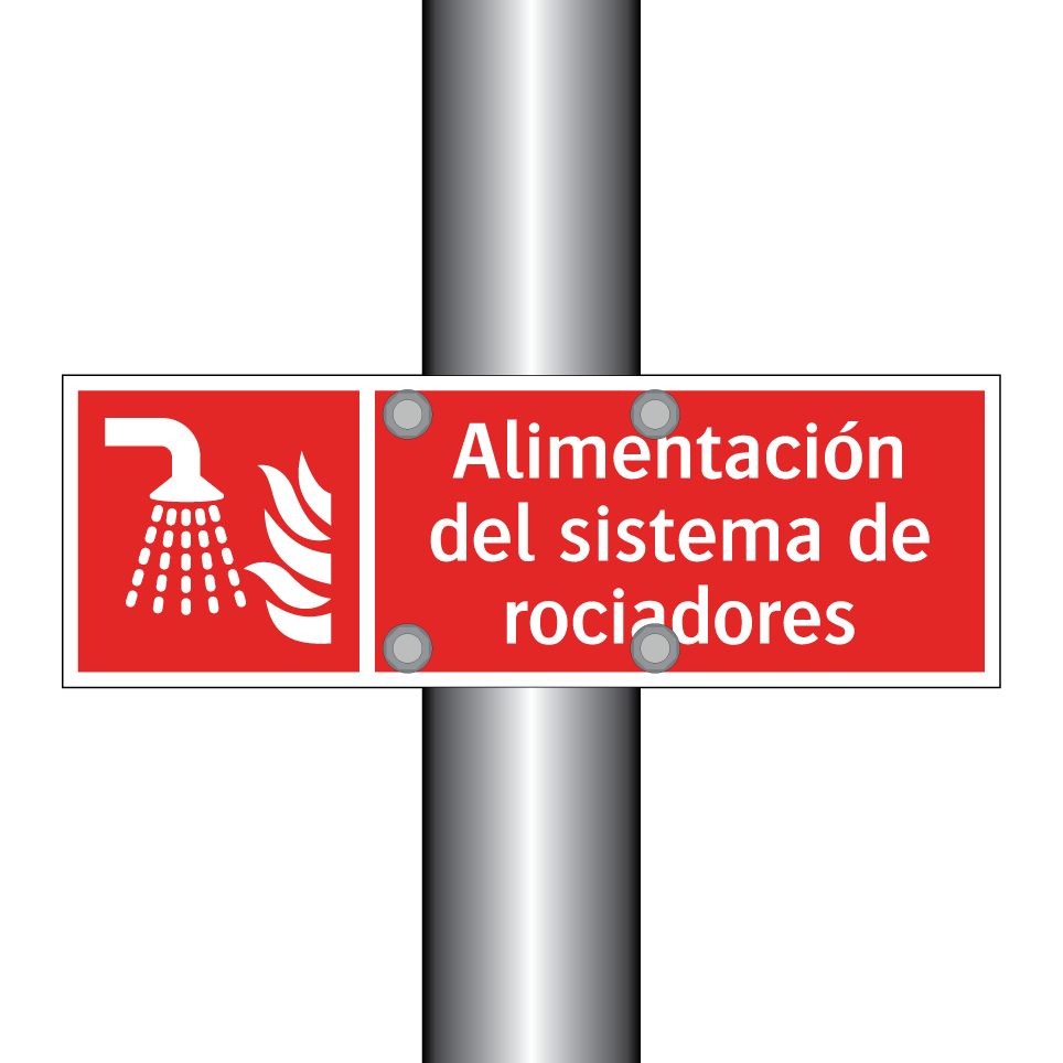 Alimentación del sistema de rociadores