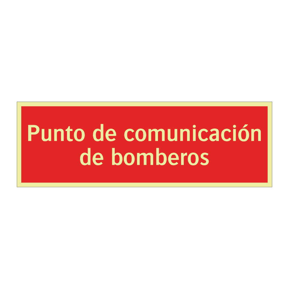 Punto de comunicación de bomberos