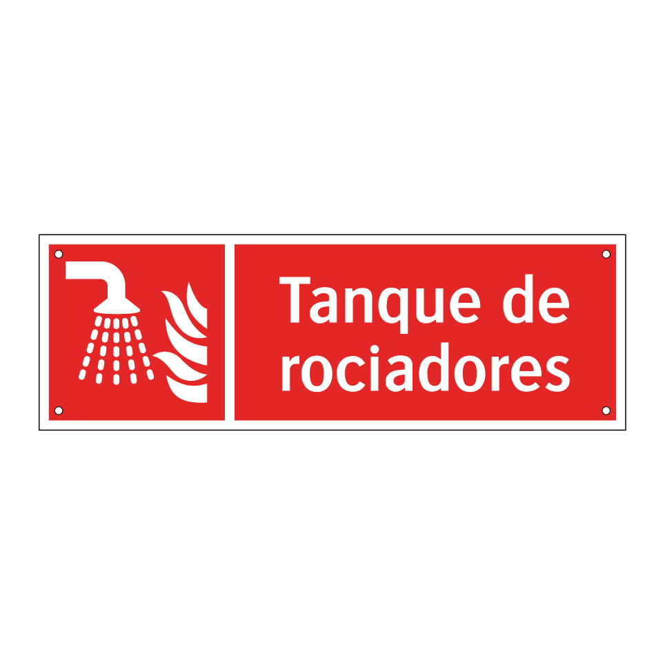 Tanque de rociadores