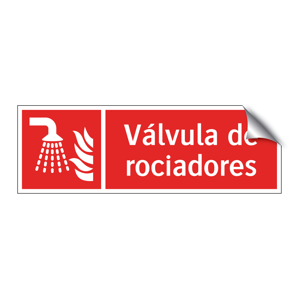 Válvula de rociadores