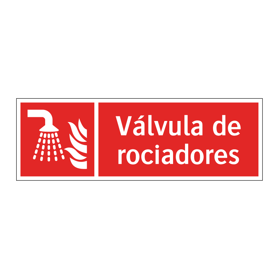 Válvula de rociadores