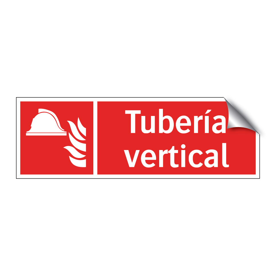 Tubería vertical