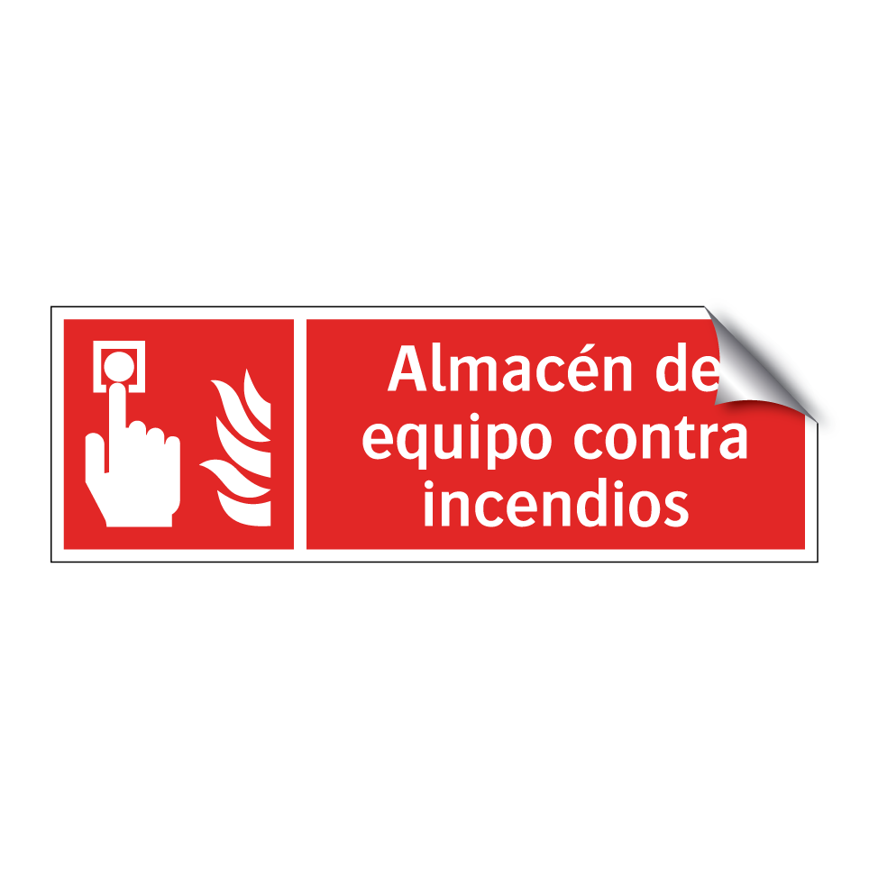 Almacén de equipo contra incendios