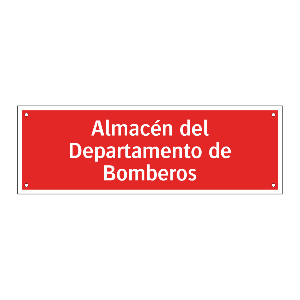 Almacén del Departamento de Bomberos