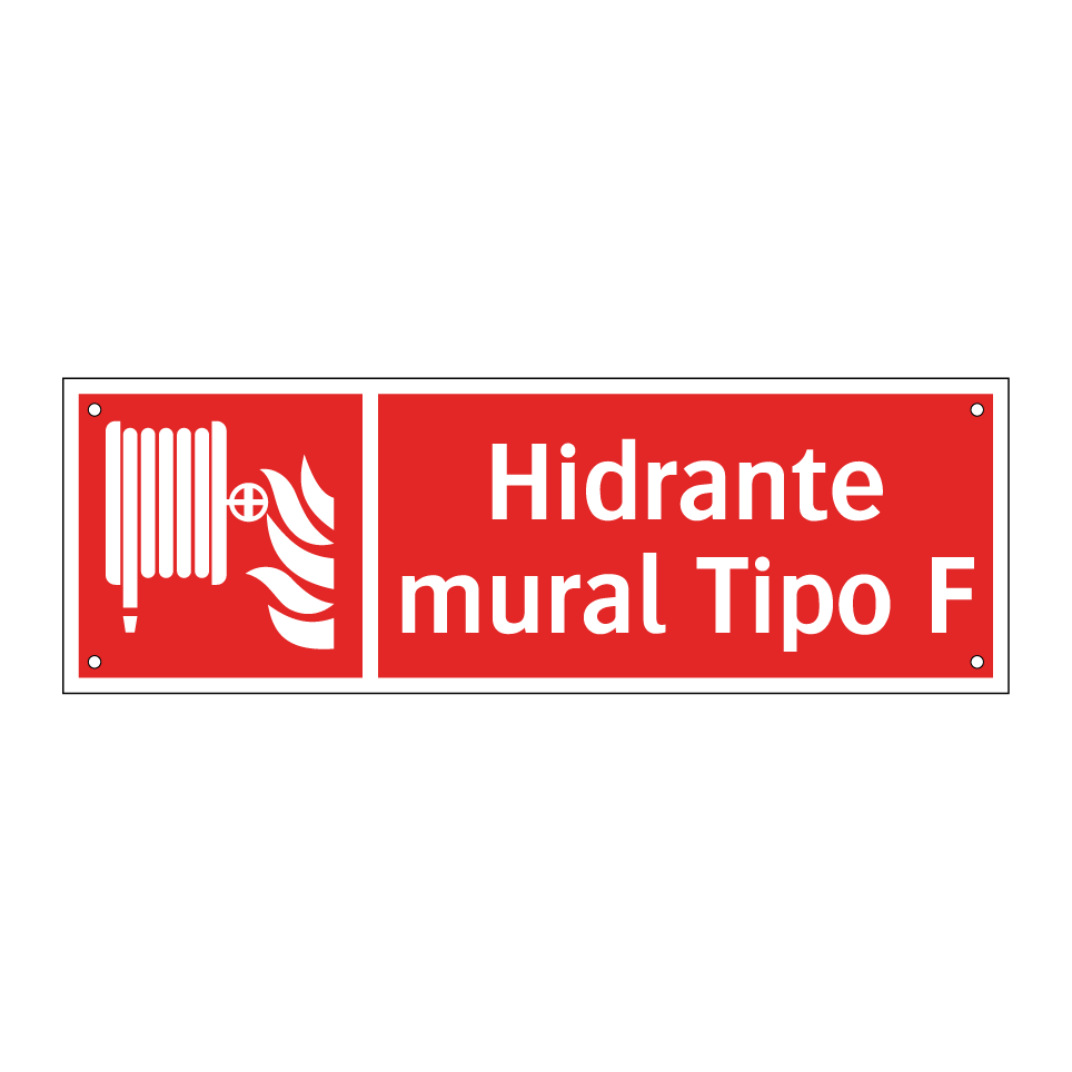 Hidrante mural Tipo F