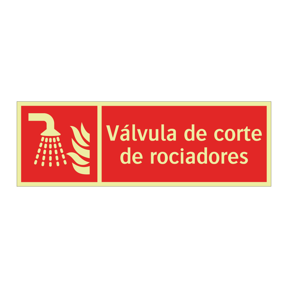 Válvula de corte de rociadores
