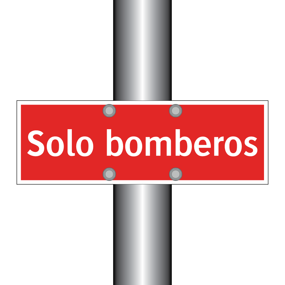 Solo bomberos