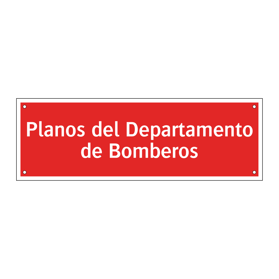 Planos del Departamento de Bomberos
