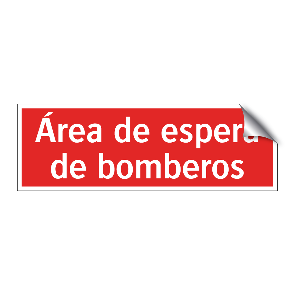 Área de espera de bomberos