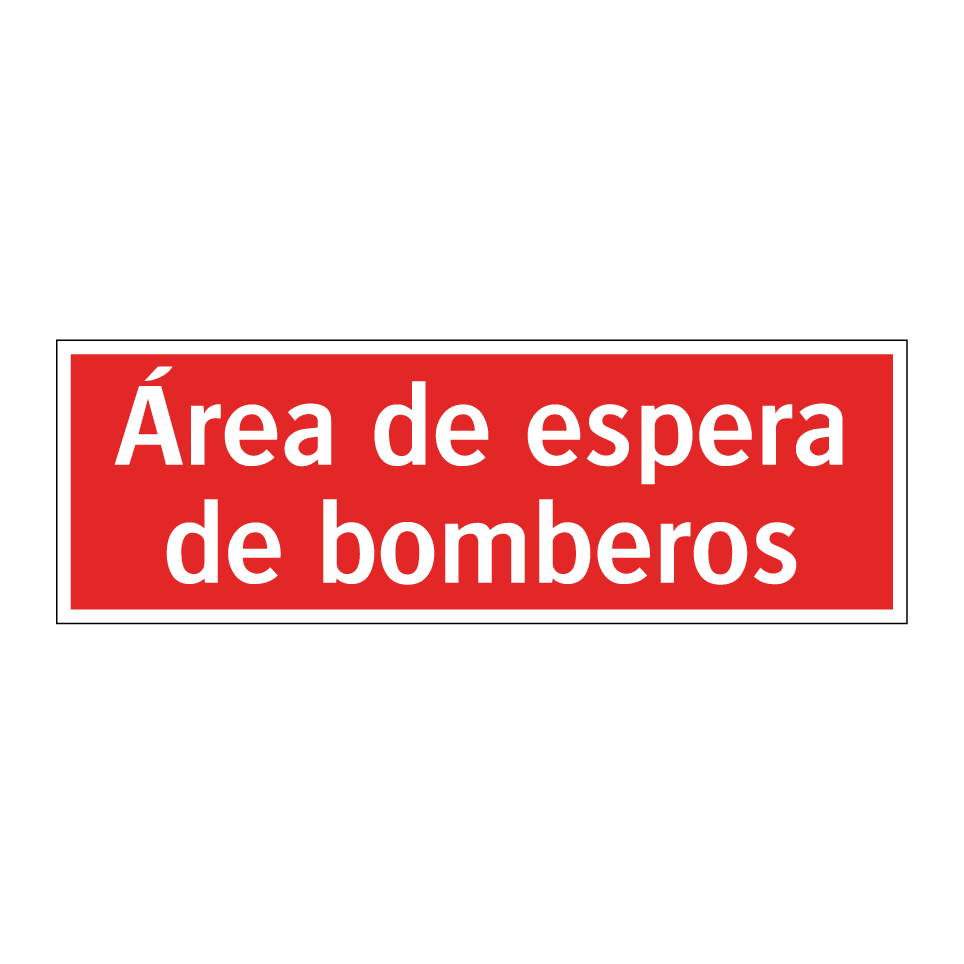 Área de espera de bomberos