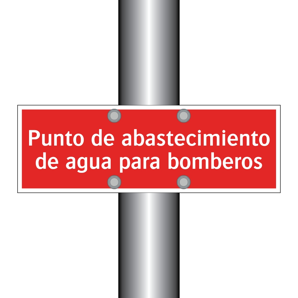 Punto de abastecimiento de agua para bomberos