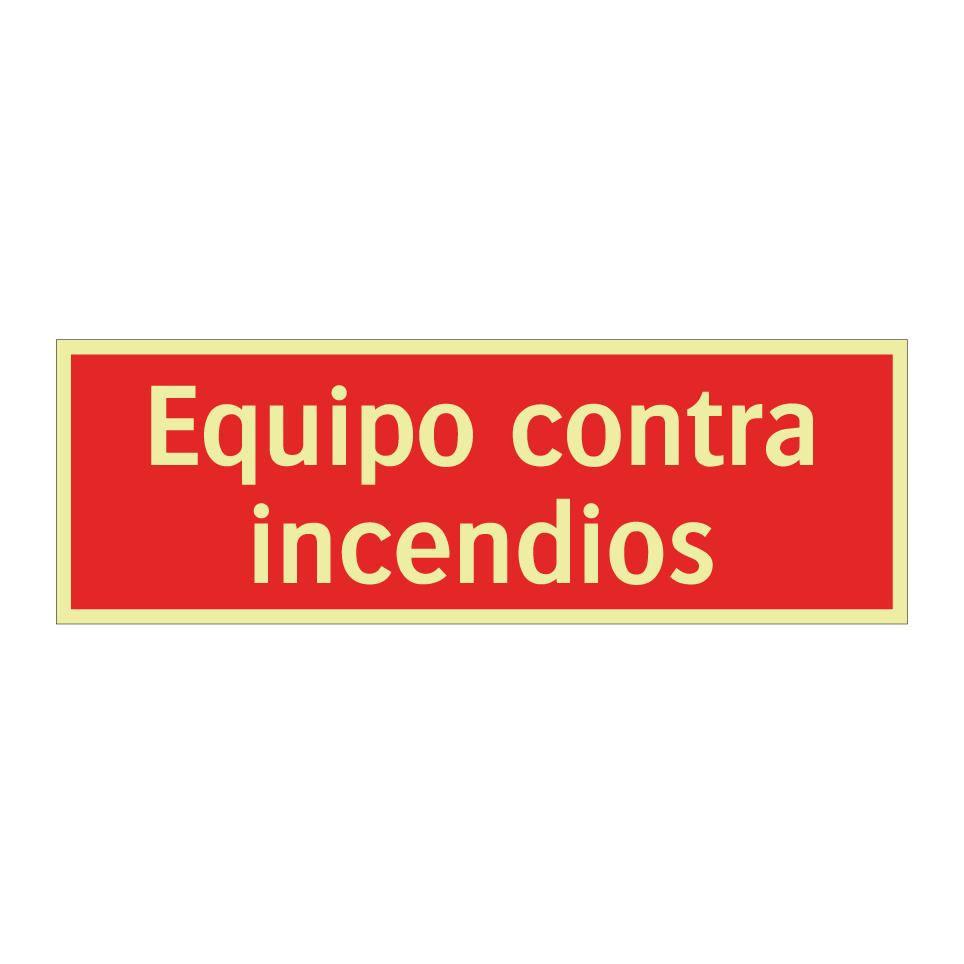 Equipo contra incendios