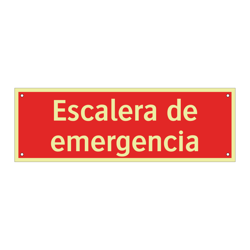 Escalera de emergencia
